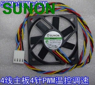 Sunon MF50101V1-Q020-S99 5010 5CM 5cm 50mm 12V 1.44W 4Pin PWM Server Inverter Cooling Fan