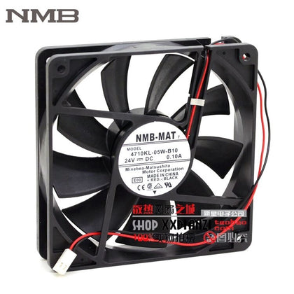 NMB7 4710KL-05W-B10 12025 12CM 24V 0.10A Fan