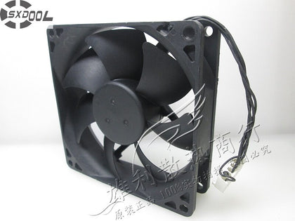 SXDOOL 9cm 9025 12V 0.40A 4 Temperature Control Box Fan PVA092G12S