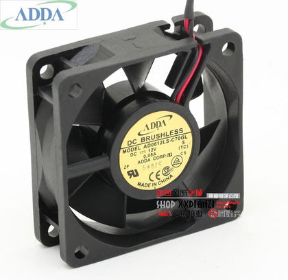 ADDA AD0612LS-C70GL 6020 6CM 12V 0.08A Oil Cooling Fan