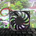 Everflow R127010BU 12V DC 70x70x10mm Brushless Cooling Fan
