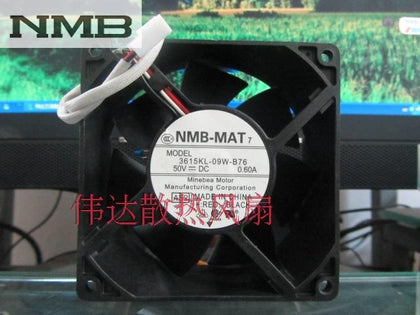 NMB 9038 3615KL-09W-B76 50V 0.60A 92*92*38mm Server Square Fan Cooling Fan