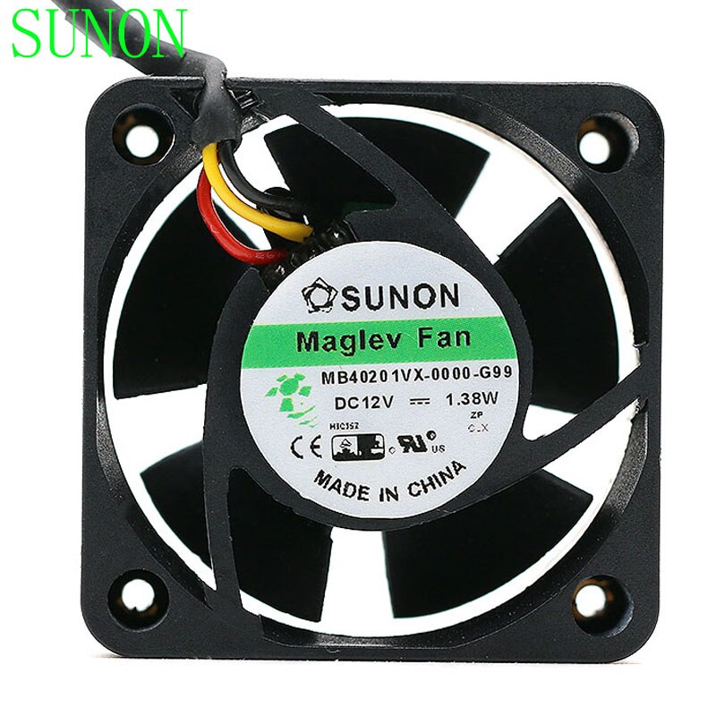 Sunon MB40201VX-0000-G99 40*40*20MM 4CM DC12V 1.38W Speed Signal Case Axial Cooling Fan