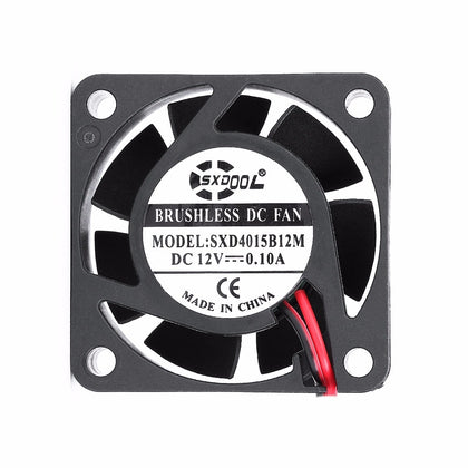 SXDOOL SXD4015B12M 40*40*15mm 4015 Dc12v 0.1A 7000rpm 7.7CFM 1U 2U Case Cooling Fan