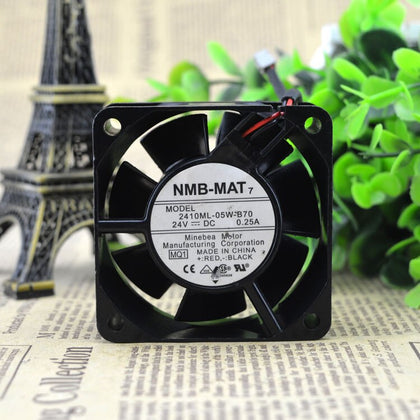 NMB 2410ML-05W-B70 24V DC 60x60x25mm Brushless Cooling Fan - product photo 2