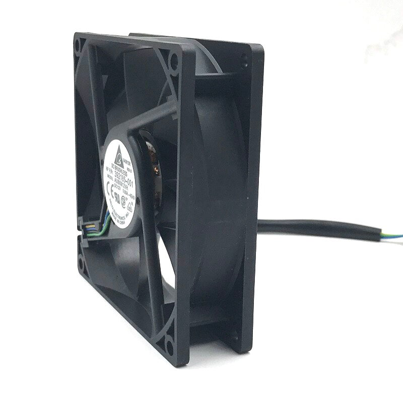 Delta AUB0912VH 392185-001 9225 12V 0.60A 4-pin Pwm Computer Cpu Cooling Fans