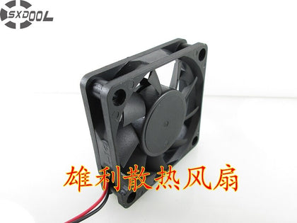 SXDOOL    YM1206PHS1 12V 0.15A 6CM 6015 60mm 2-wire Power Chassis Cooling Fans