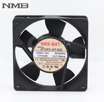 NMB 4710PS-20T-B30 12025 120mm AC 200V Exhaust Fan Industrial Axial Centrifugal