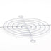 5X Fan Grill    SXDOOL 80mm Cover Metal Guard Axial Fan Safety Shield Cover 80mm X 80mm Protector