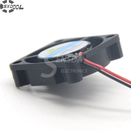 SXDOOL Micro MINI Brushless DC Cooling Fan 2 Wire 12V 0.12A 25x25x7mm 25mm 2507 Slim