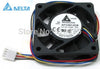 Delta AFC0612DB-F00 60x60x15mm Cooling Fan, 7200 RPM, 29.24 CFM, 47.5 dBA PWM 4-pin Connector