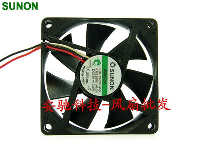 Sunon KDE1207PHVX  7CM 7015 12V 2.9W 3P Axial Cooling Fan