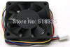 Delta AFC0612DB-F00 60x60x15mm Cooling Fan, 7200 RPM, 29.24 CFM, 47.5 dBA PWM 4-pin Connector