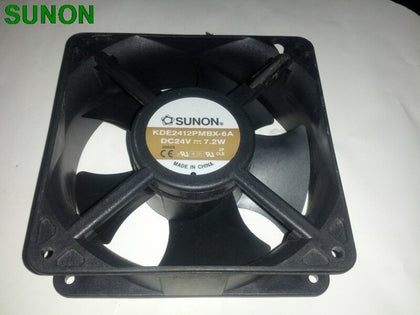 Sunon KDE2412PMBX-6A  DC24V 7.2W Server Square Fan 2-wire 120x120x38mm