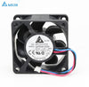 Delta 6CM QFR0612DH 60mm 1.1A DC 12V  3-pin Server Case Axial Cooling Fans Blower