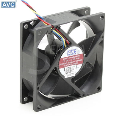 AVC DS08025R12U 8025 8cm 80mm DC 12V 0.7A Computer Server Inverter Chassis Cooling Fans Cooler