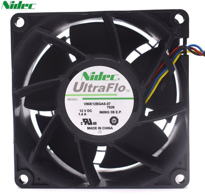 Nidec 8038 V80E12BGA5-07 12V 1.4A Intelligent Cooling Fan