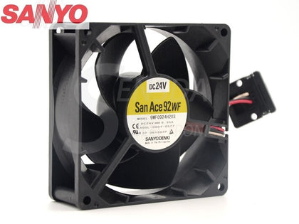 Sanyo 9WF0924H203 24V 0.35A A90L-0001-0577 Waterproof Cooling Fan