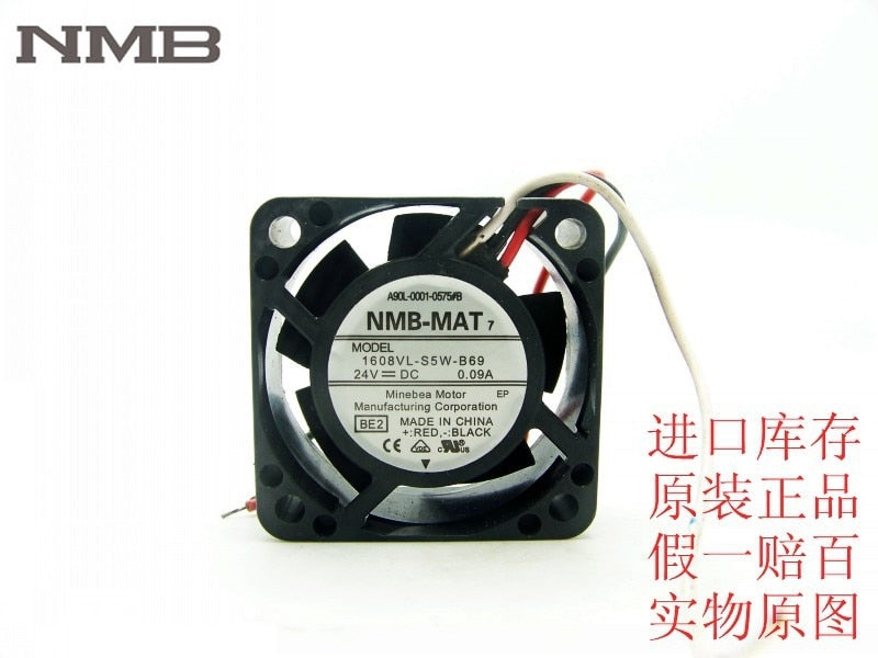 NMB 1608VL-S5W-B69 24V 0.09A 4020 Waterproof Inverter Fan