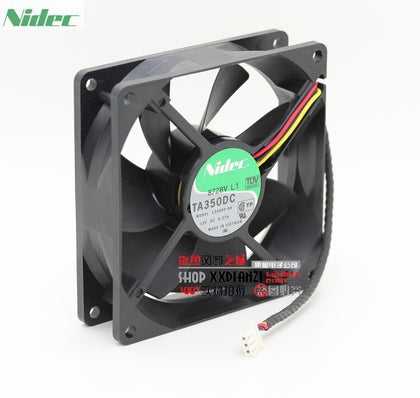 Nidec TA350DC L34880-68 9025 12V 0.27A CPU Chassis Cooling Fan Air Volume