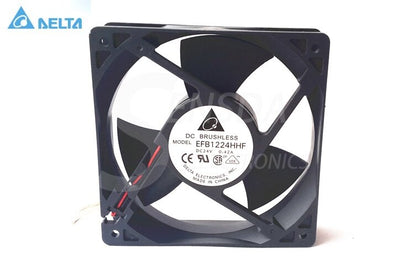 Delta EFB1224HHF 12032 12cm 24v 0.42A Server Inverter Axial Cooling