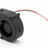 Delta BFB0712H 12V DC blower - impeller side and two-wire connector