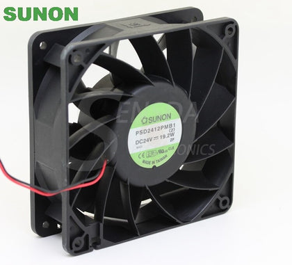 Sunon 120x38mm PSD2412PMB1 120mm 12cm DC 24V 19.5W Server Inverter Axial Cooling Fans