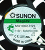 Sunon Maglev MA1062-HVL 6CM 6025 AC 115V  3.6W 60*60*25mm Axial Cooling Fan
