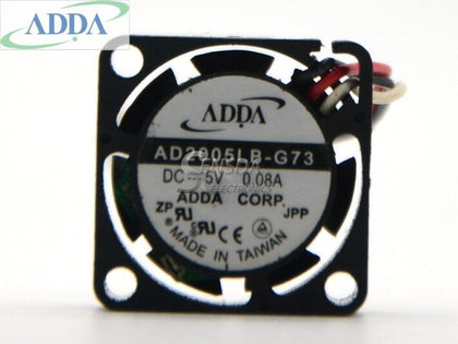 ADDA AD2005LB-G73 20x20x10mm  2cm 20mm DC5V 0.08A Server Cooling Fan Server 3-wire