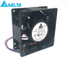 Delta 9cm QFR0924UHE 9238 92*92*38mm DC 24v 1.2A 3wire Cooling Fan 8300RPM 131.76CFM