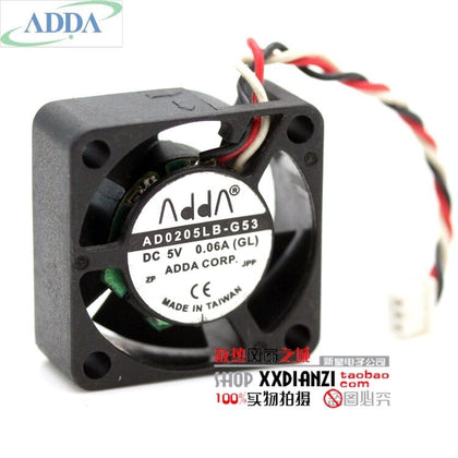 ADDA AD0205LB-G53 2510 5V 0.06A super-quiet three-line Projector Fan