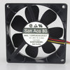 Sanyo 109R0824G4D07 24V 0.2A 8025 Server Inverter Cooling Fan