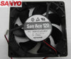 Sanyo 9GH1212C402 12025 12cm DC12V 0.21A  Dual Ball Quality Assurance Cooling Fan