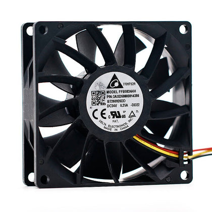 Delta FFB0824HH 24V DC 80x80x25mm Brushless Cooling Fan - product photo 2