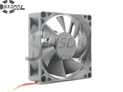 SXDOOL 80 Mm Case Fan 8025 80*80*25 Mm Sleeve Bearing DC 12V 0.22A 3pin Server Inverter Pc