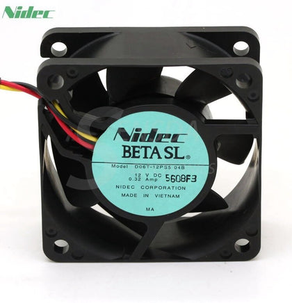 Nidec D06T-12PS5 04B 12V 0.32A 6025 6cm 60mm 60X60X25 Mm Server Fan