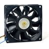 Delta FFB0812SH 80*80*25mm 12V 0.60A 4-wire Pwm 67cfm High Volume Booster Cooling Fan