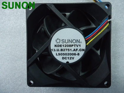 Sunon KDE1208PTV1 8025 8cm 80mm DC 12V 3.7W PWM Function Cooling Fan