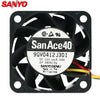 Sanyo 9GV0412J301 4cm 12V 0.6A 1U 40*40*28 Chassis Fan 3 Wire Super Server Fan