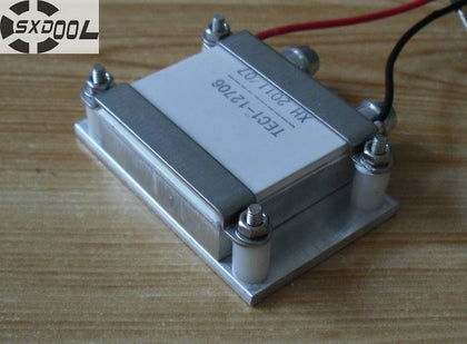 SXDOOL Cooling!DIY Peltier Semiconductor Cooling  Dedicated water-cooled Fasteners Aluminum Heatsink Cooling System