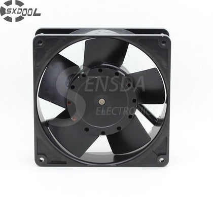 SXDOOL Cooling Fan 220v 3450 12738 127mm 12.7cm AC 220V 50 60Hz Server Inverter Axial Industrial
