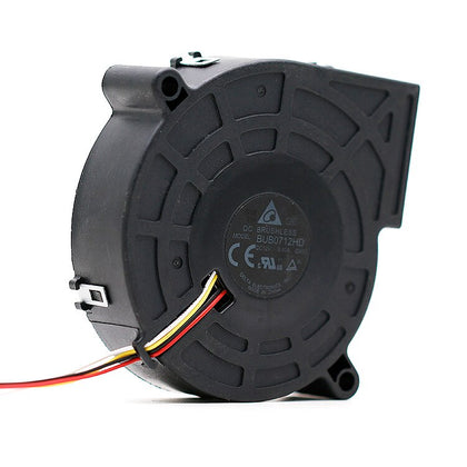 Delta Projector Centrifugal Turbine Fan BUB0712HD BD59 12V 0.40A 4wires Pwm Blower