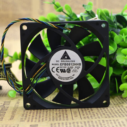 Delta EFB0812HHB 12V DC 80x80x15mm Brushless Cooling Fan - product photo 2