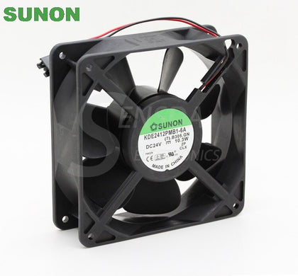 Sunon KDE2412PMB1-6A DC 24V 10.3W  12038 120x120x38mm 12cm Server Inverter Cooling Fans