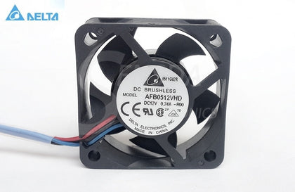 Delta AFB0512VHD -R00 5020 50mm 5cm DC 12V 0.24A 3-wire 3-Pin Alarm Server Cooling Fans