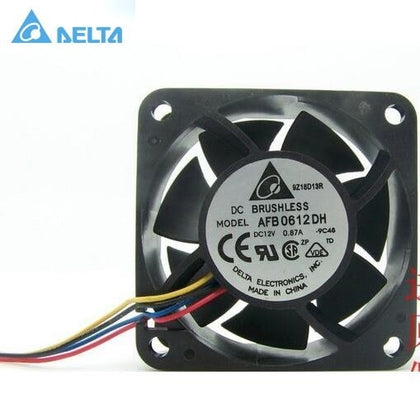 Delta AFB0612DH  6025 6CM 12V 0.87A 4P Powerful Cooling Fan