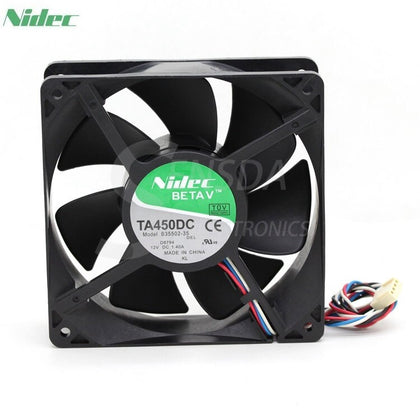 Nidec TA450DC B35502-35 12038 12cm  12V 1.4A  D8794 PWM Controller Fan 4wire