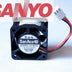 Sanyo Denki 109P0412K3033 40x40x28mm 12V DC 0.55A Axial Cooling Fan