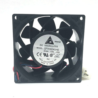 Delta QFR0924UHE 24V DC 92x92x38mm Brushless Cooling Fan - product photo 2