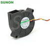 Sunon GB1205PHV1-8AY F.GN DC 12V 1.2W Server Cooling Turbo Blower Fan 51x51x15mm 3-wire